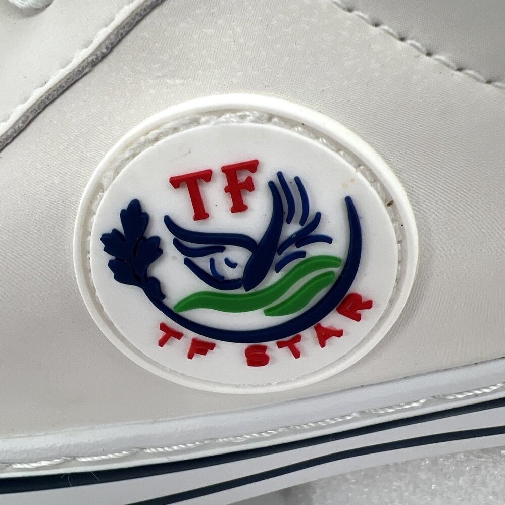 TF Star Womens Sneakers Size 9 White Fashion Lace Up Brand New TF19042 *READ* - Picture 6 of 12